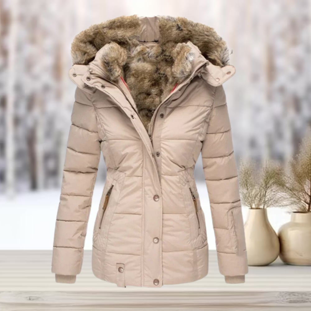 Eleanor Down Winter Parka Jacket - Water-Repellent