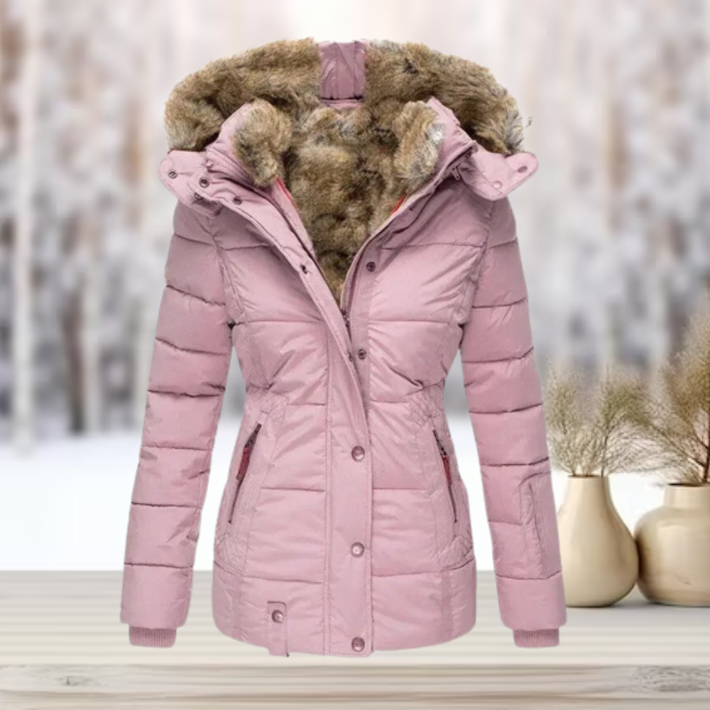 Eleanor Down Winter Parka Jacket - Water-Repellent