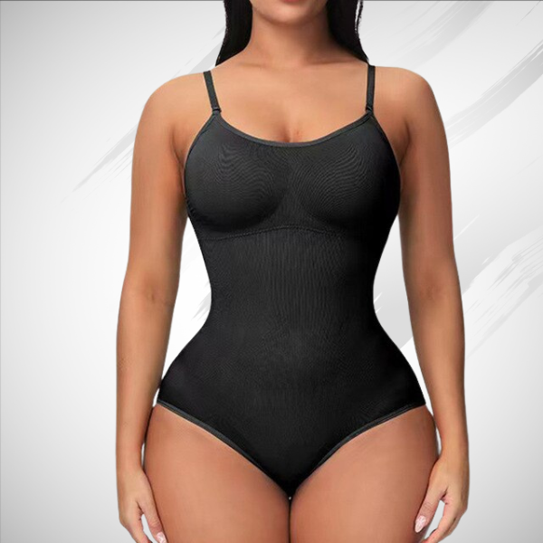 Kvinner Shapewear Bodysuit – Figurskapende – Justerbare Stropper – Sømløs Komfort