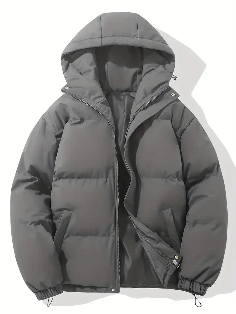 Women's Hoodie – Padded – Oversized Fit – Windproof with Drawstring and Zipper