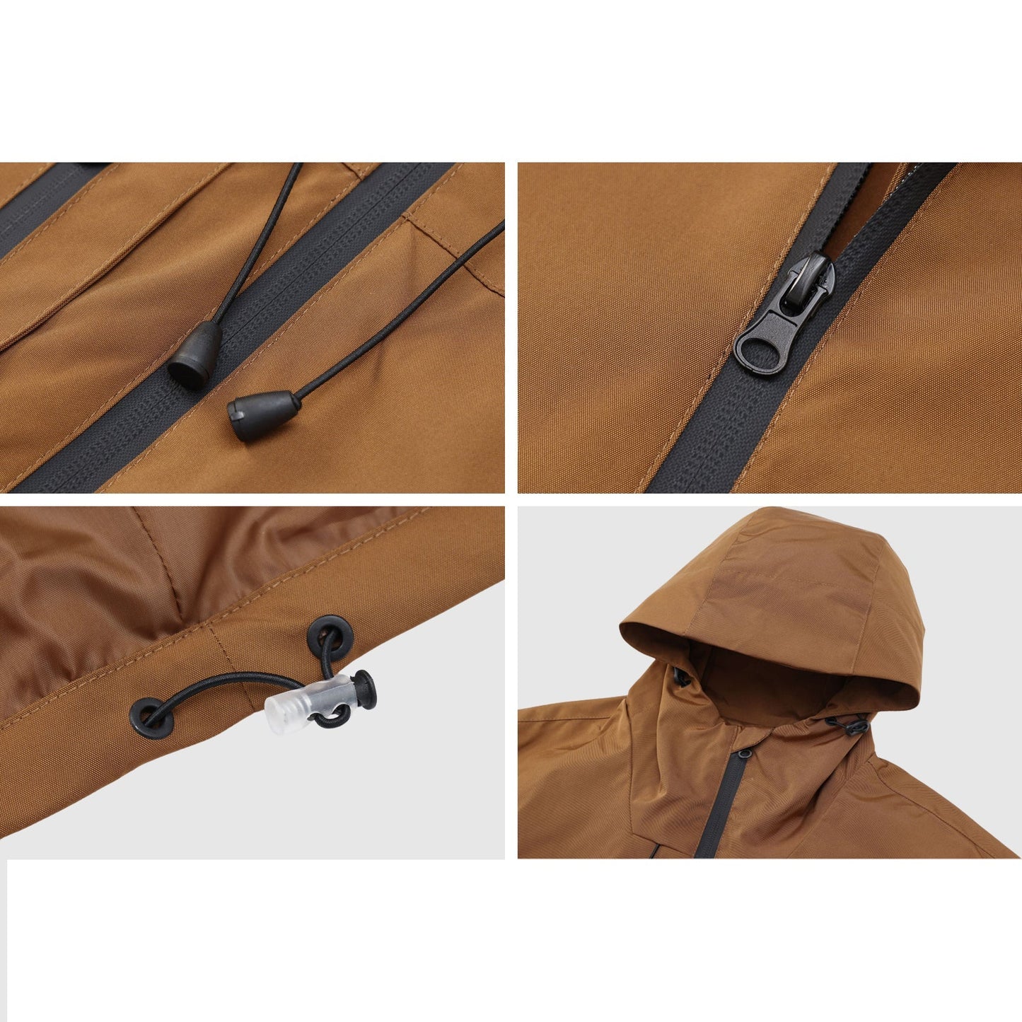 Hugo Regular Fit Hooded Jacket | Multiple Pockets Hooded Jacket