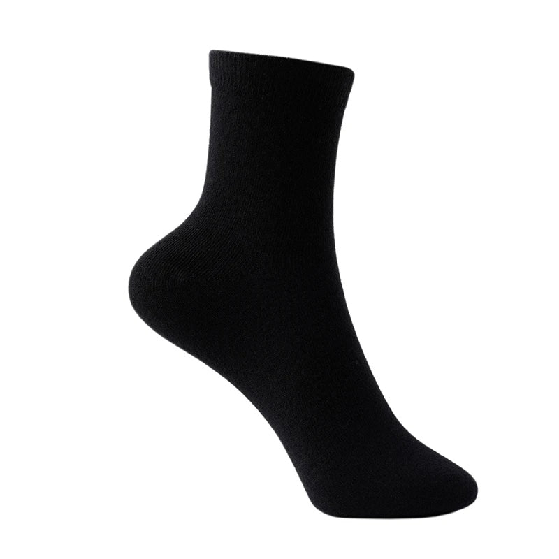 Silvia Form-Fitting Ankle Socks | Ribbed Cuff, Solid Ankle Socks