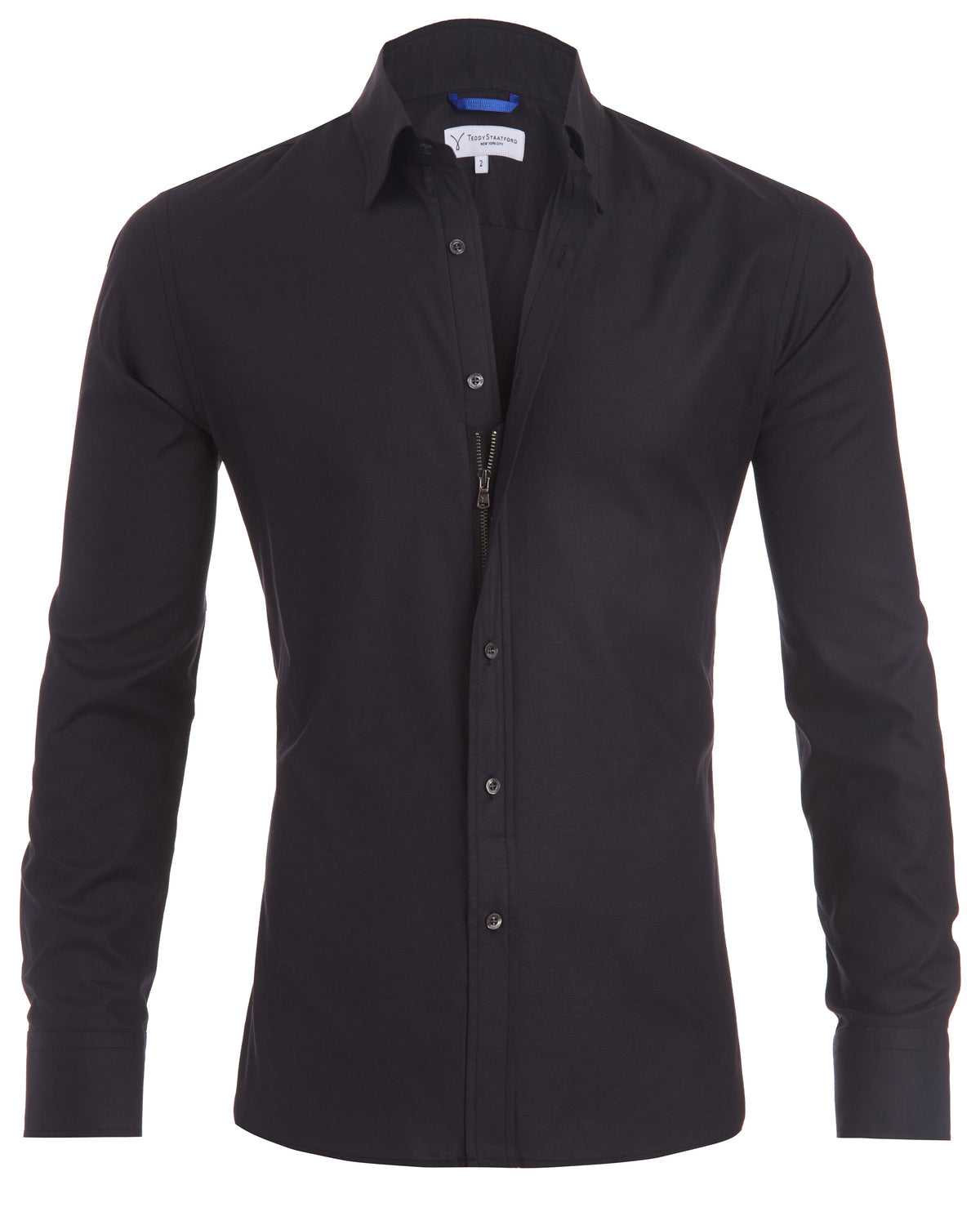 Men's Shirt – Slim Fit – Breathable Fabric – Classic Collar – Adjustable Sleeves