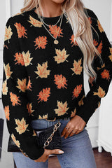 Women's Knitted Sweater - Oversized Fit - Soft and Warm - Long-Sleeved Round Neck