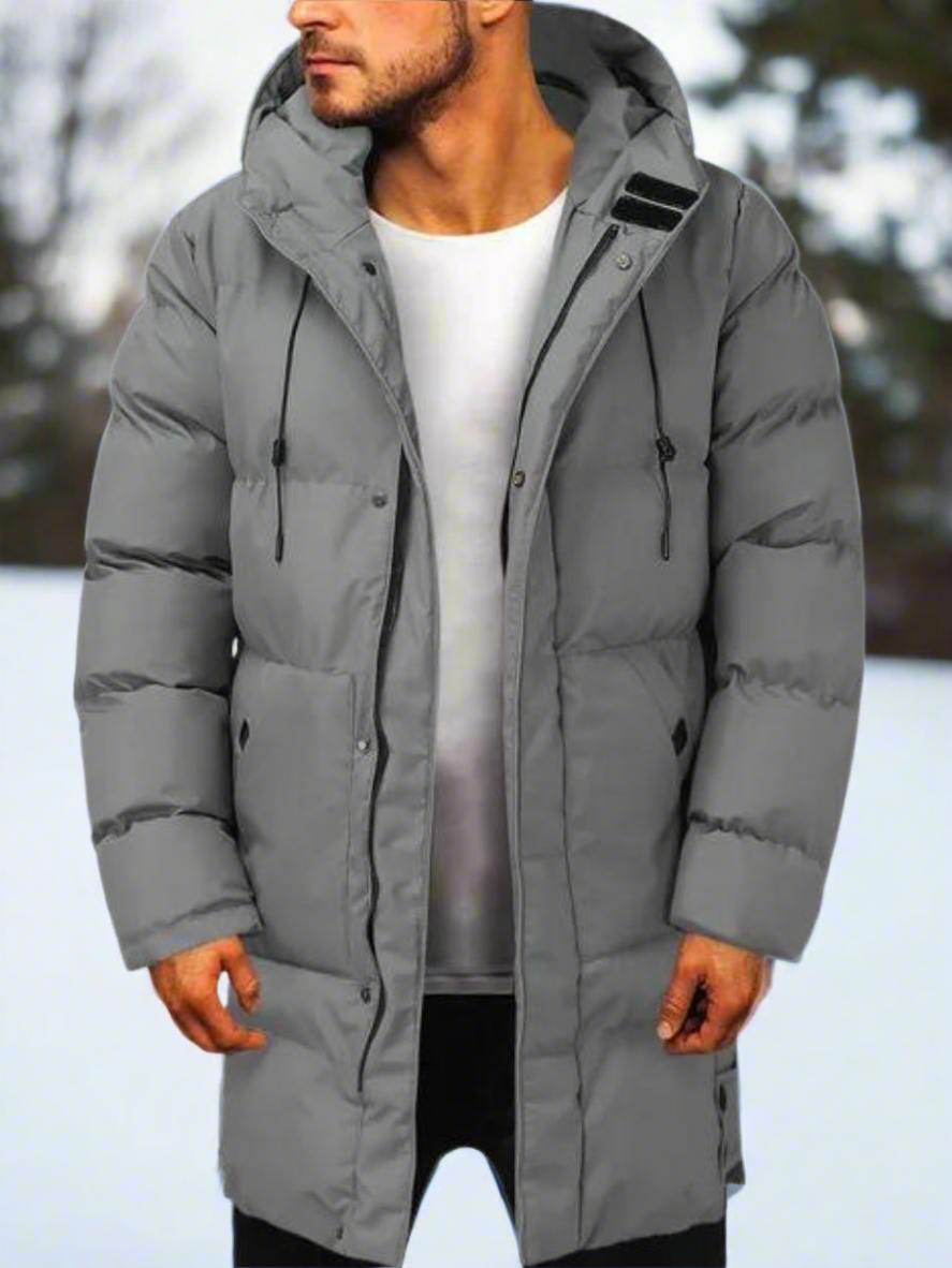 Insulated, Light and Comfortable Fit Stylish Parka for Men