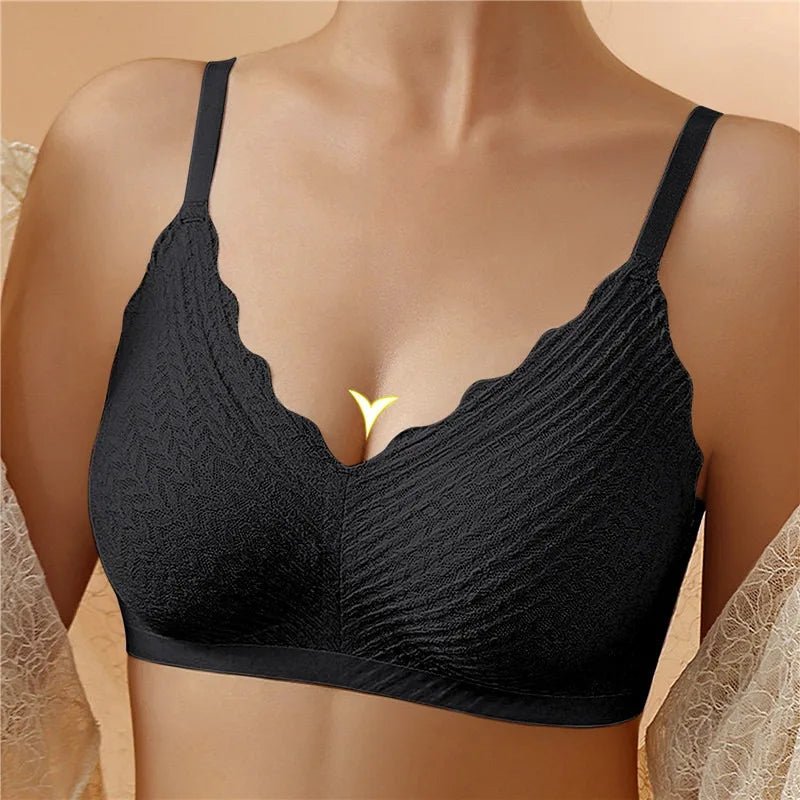Women's Bra – Soft Knit – Seamless Comfort – Wireless Full Coverage
