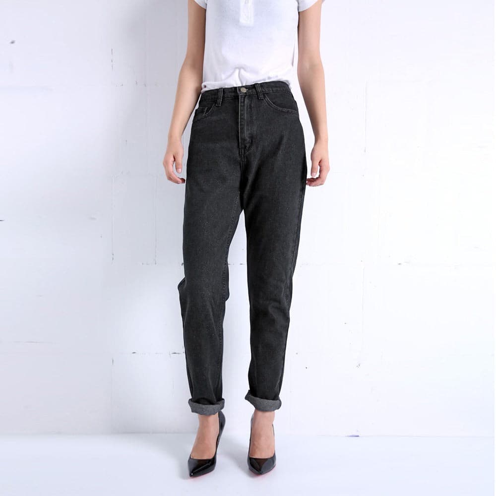 Helene - Trendy jeans with high waist