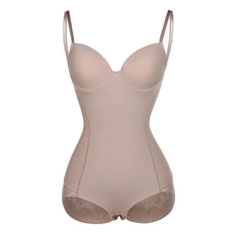 Women's Body Shaper – Seamless Fit – Adjustable Straps – Lace – Shaping Bodysuit