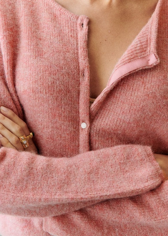 Women's Cardigan – Soft Knit – Button Closure – Comfortable Fit – Long-Sleeved
