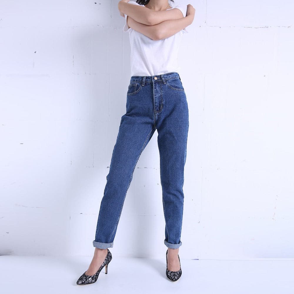 Helene - Trendy jeans with high waist