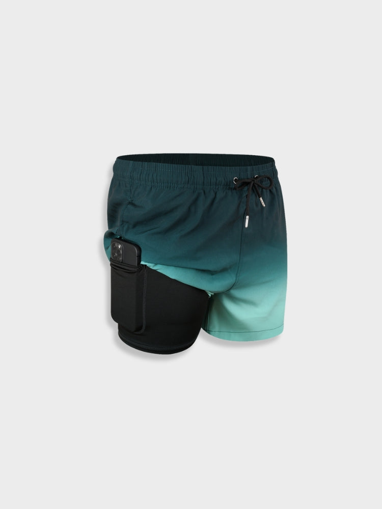 Men's Swim Shorts – Relaxed Fit – Quick-Drying – Adjustable Waist