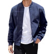 Men's Jacket – Structural Fit – Double Zipper – Ribbed Edges – No Collar