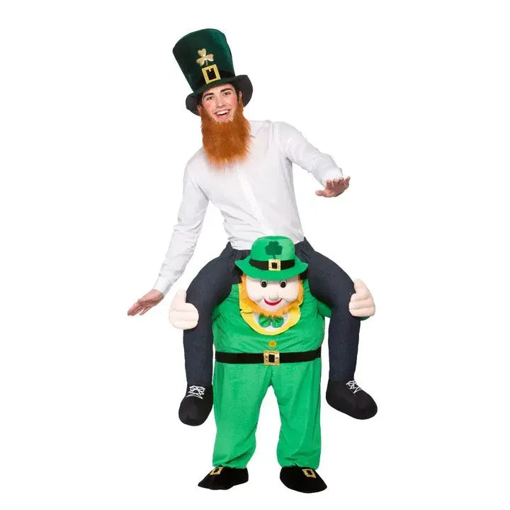 Men's Costume – One-piece Loose Fit – Illusion of Carrying Skeleton – 3D Details