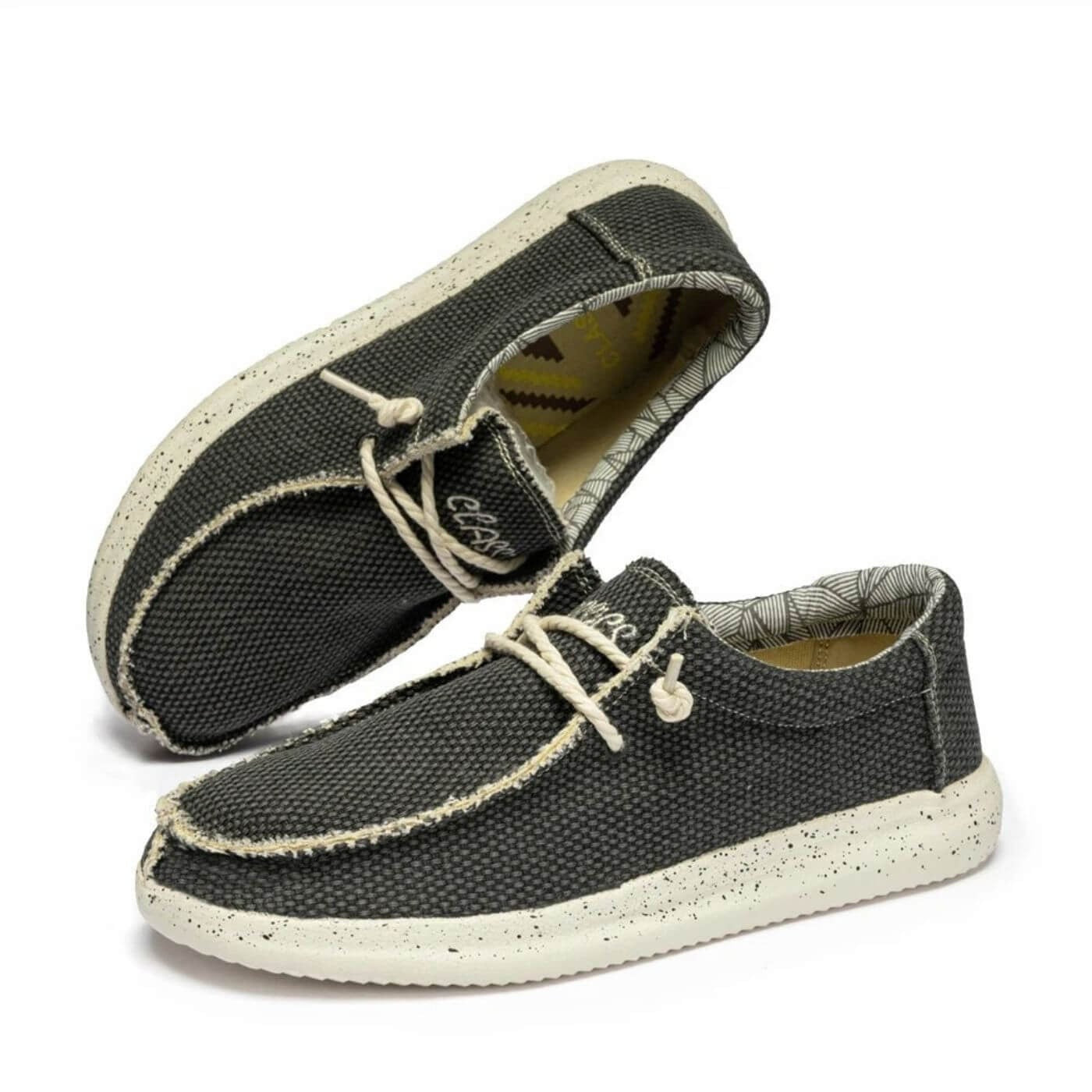 Men's Loafers – Relaxed Fit – Woven Fabric – Breathable and Lightweight – Slip-on Casual
