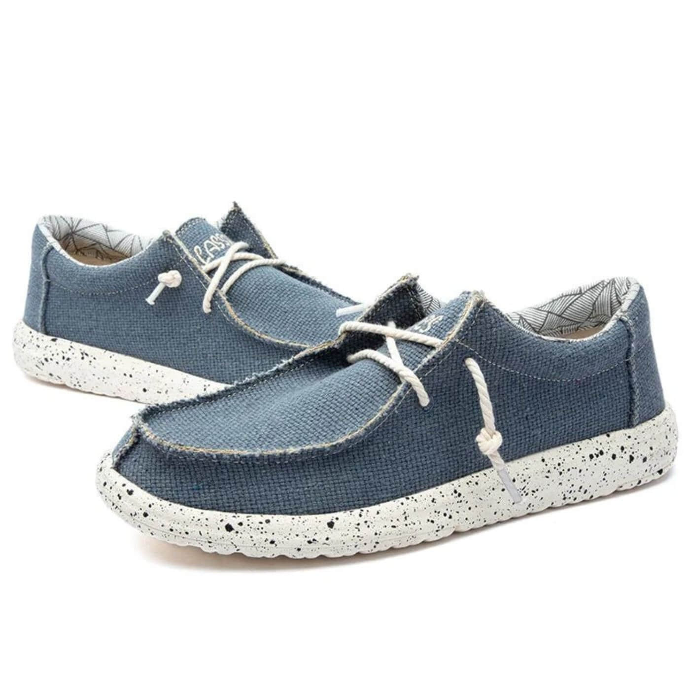 Men's Loafers – Relaxed Fit – Woven Fabric – Breathable and Lightweight – Slip-on Casual