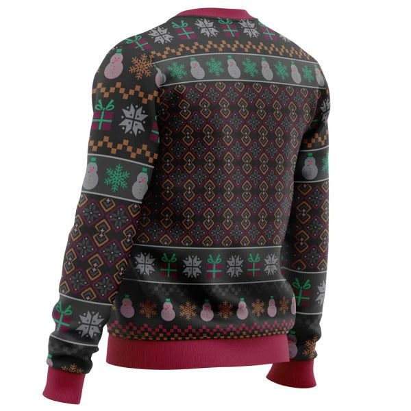 Men's Sweater – Standard Fit – Soft Knit – Graphic Print – Ribbed Edge