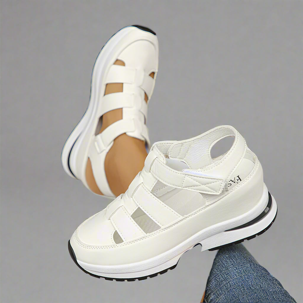 Women's Sandals – Orthopedic Comfort – Adjustable Straps – Shock-Absorbing Sole