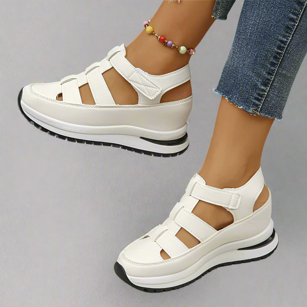 Women's Sandals – Orthopedic Comfort – Adjustable Straps – Shock-Absorbing Sole