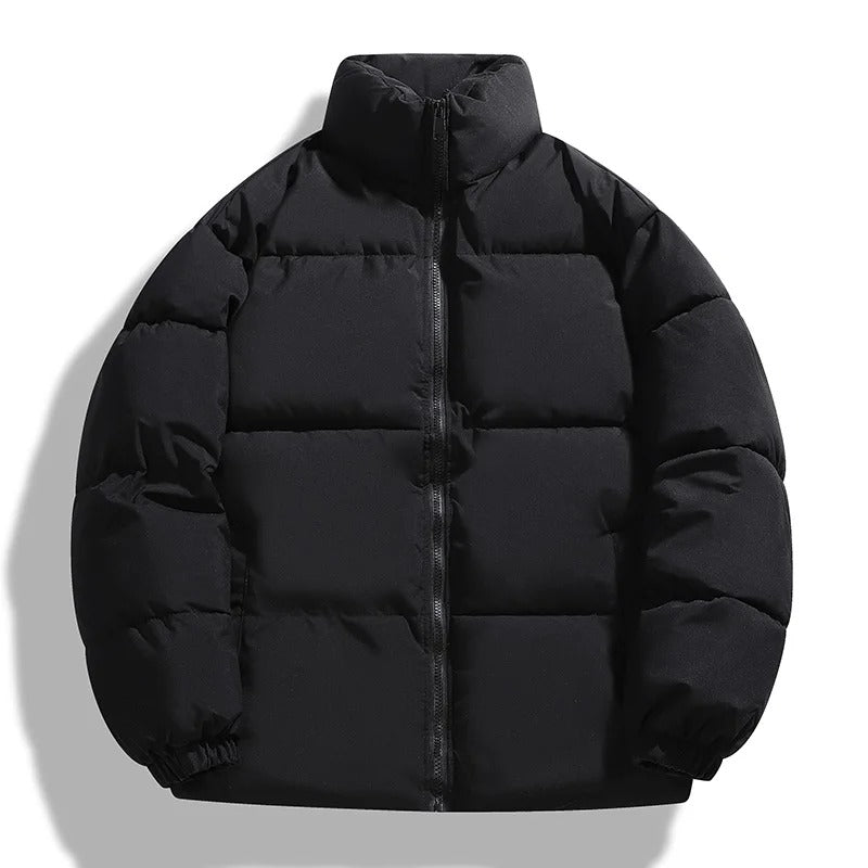 Men's Down Jacket – Oversized Fit – Padded with High Collar – Casual Everyday Style