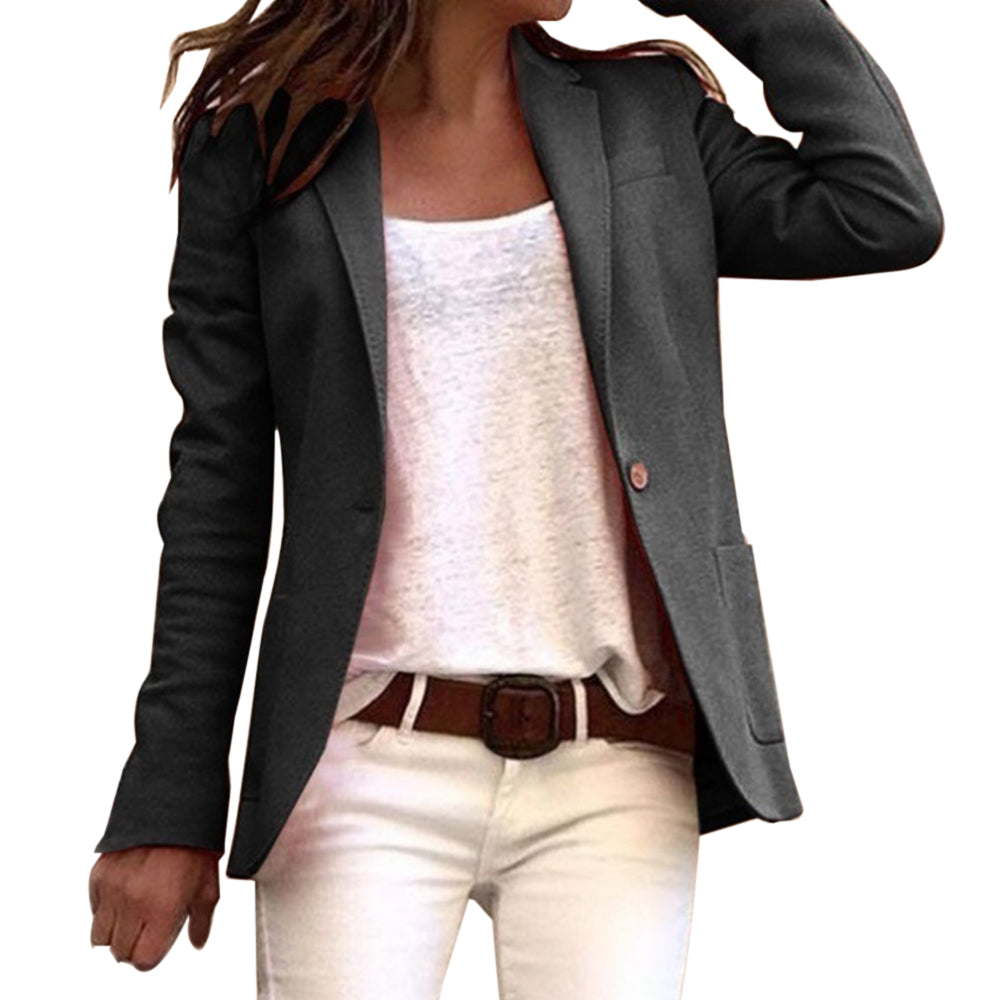 Women's Blazer – Slim Fit – Tailored Silhouette – Structured Luxurious Fabric