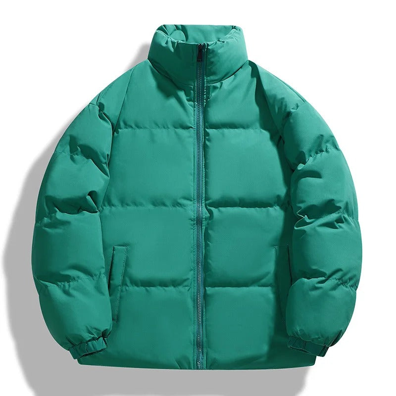 Men's Down Jacket – Oversized Fit – Padded with High Collar – Casual Everyday Style