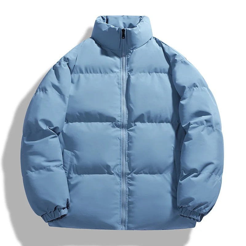 Men's Down Jacket – Oversized Fit – Padded with High Collar – Casual Everyday Style
