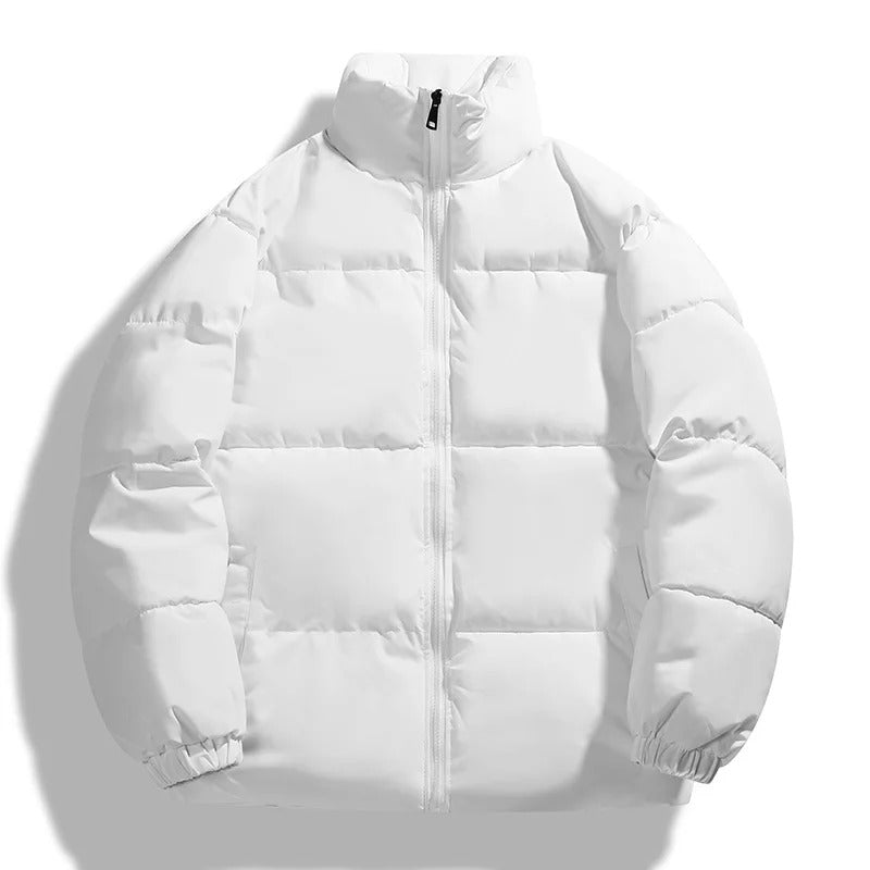 Men's Down Jacket – Oversized Fit – Padded with High Collar – Casual Everyday Style