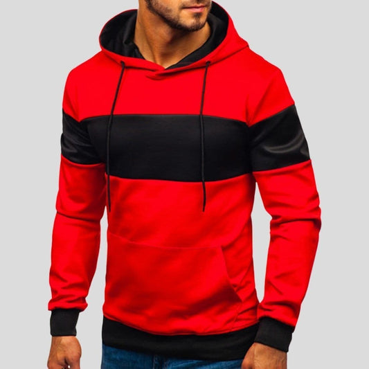 Enzo - Warm hoodie with front pockets