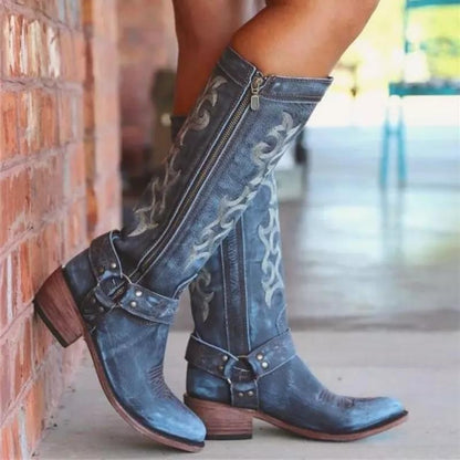 Jaylin - Stylish Leather Boots