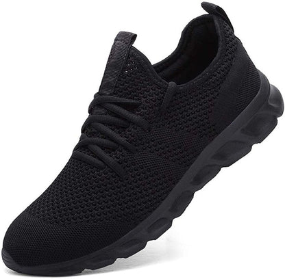 Women's Sneakers – Soft Knit – Breathable – Low Model – Lacing – Padded Sole