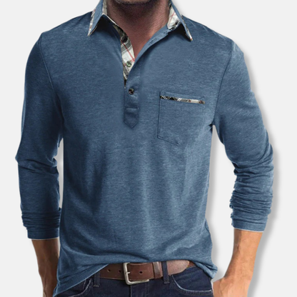 Aldo Regular Fit Polo Shirt | Long Sleeve Polo Shirt