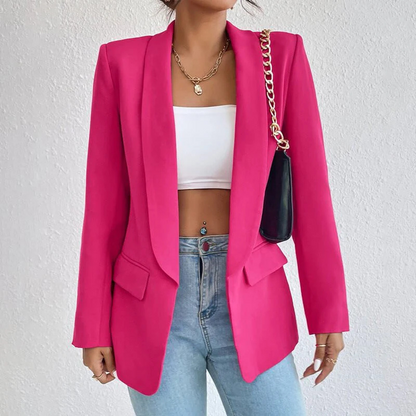 Women's Blazer – Tailored Fit – Structured Silhouette – Classic Single-Breasted Design