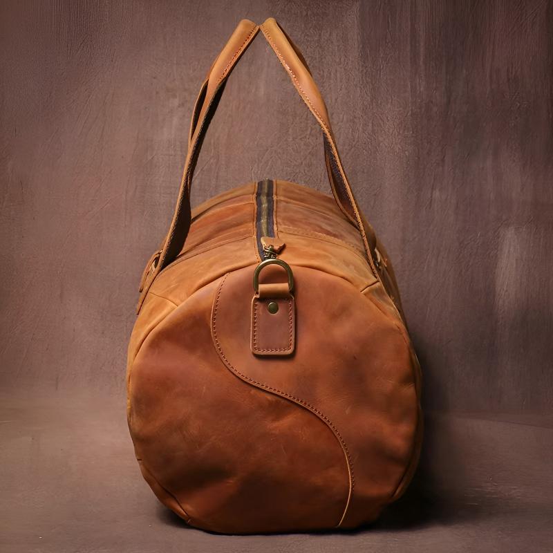 Sebastian Leather Duffel Bag | Shoulder Strap Duffel Bag