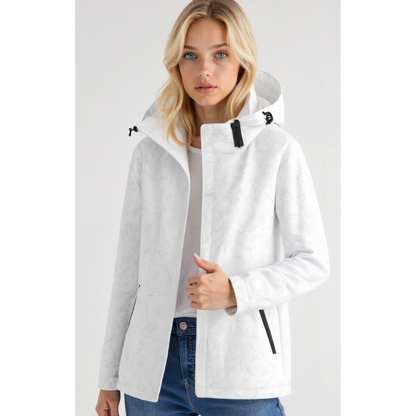 Women's Windbreaker – Relaxed Fit – Lightweight – Hood – Zipper Pockets