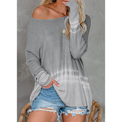 Women's Sweater – Knitted – Relaxed Fit – Long Sleeves – Casual Pullover