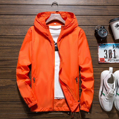 Frank - Waterproof rain jacket with side pockets