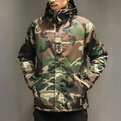 Eric - Modern camouflage jacket with hood