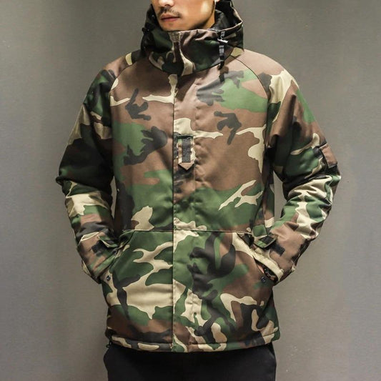 Eric - Modern camouflage jacket with hood