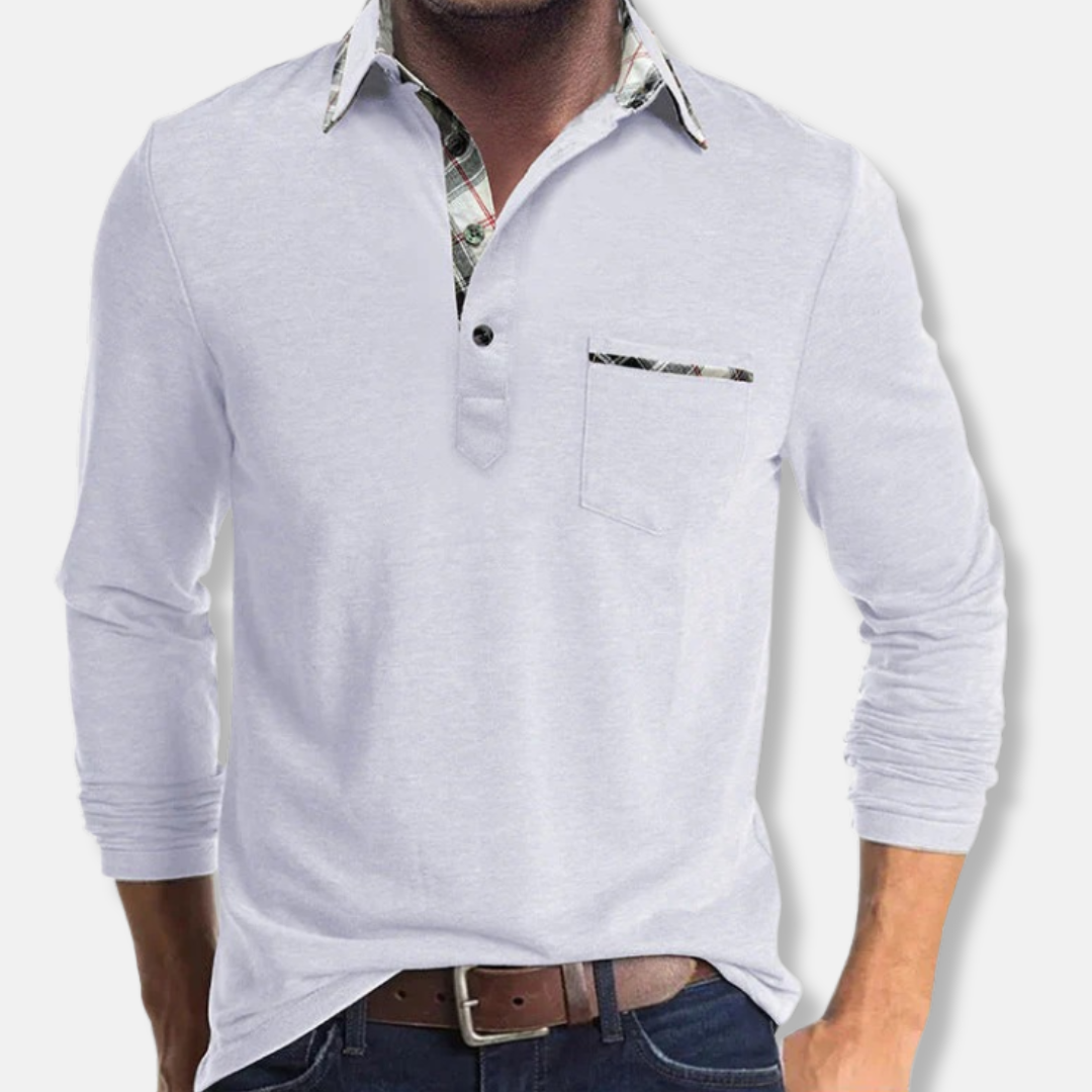 Aldo Regular Fit Polo Shirt | Long Sleeve Polo Shirt