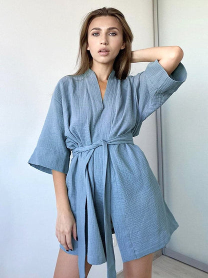 Josefine - Beautiful high-quality wrap dress with belt
