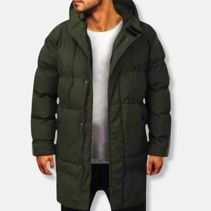 Riccardo Relaxed Fit Parka | Hooded Padded Parka