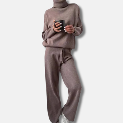 Jessica Relaxed Fit Two-Piece Set | Wide-Leg Pants Two-Piece Set