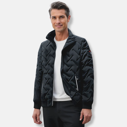 Filippo Quilted Jacket | High Collar Winter Jacket
