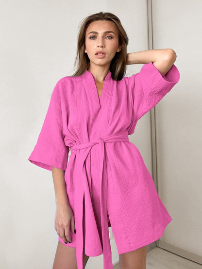 Josefine - Beautiful high-quality wrap dress with belt