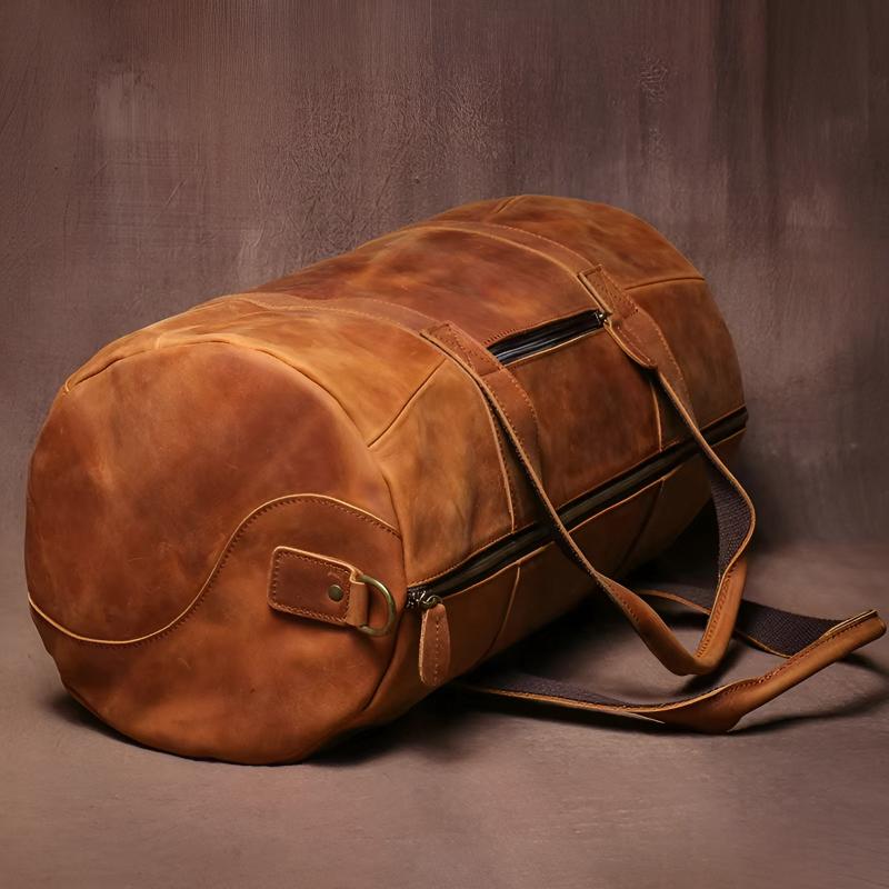 Sebastian Leather Duffel Bag | Shoulder Strap Duffel Bag