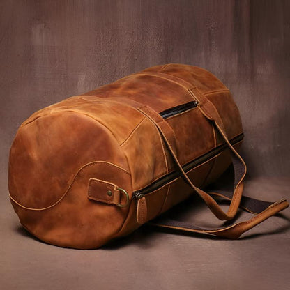 Sebastian Leather Duffel Bag | Shoulder Strap Duffel Bag
