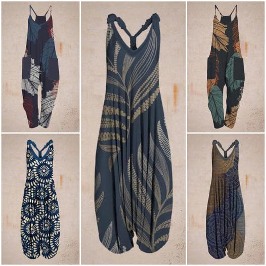 Hazella - Loose-fitting jumpsuit