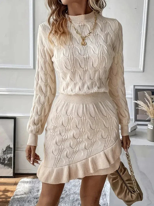 Henriette - Detailed designer dress with many details