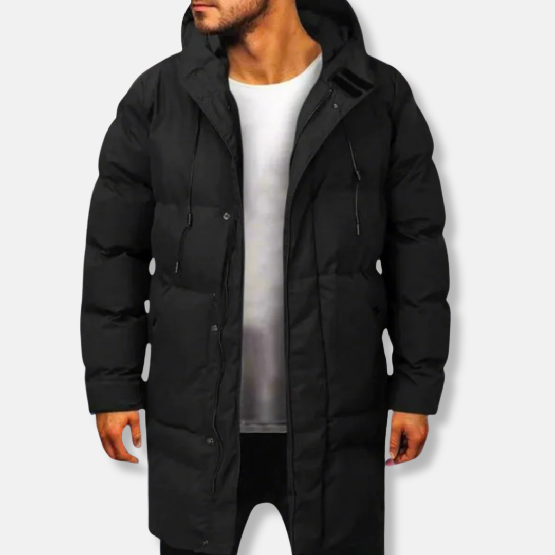 Riccardo Relaxed Fit Parka | Hooded Padded Parka