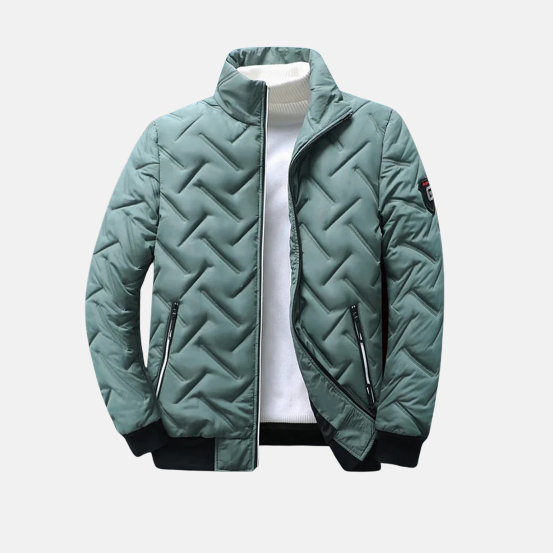 Filippo Quilted Jacket | High Collar Winter Jacket